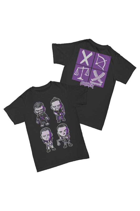 Rhea Ripley - Judgment Day - Icons Baskılı Pamuk T-shirt