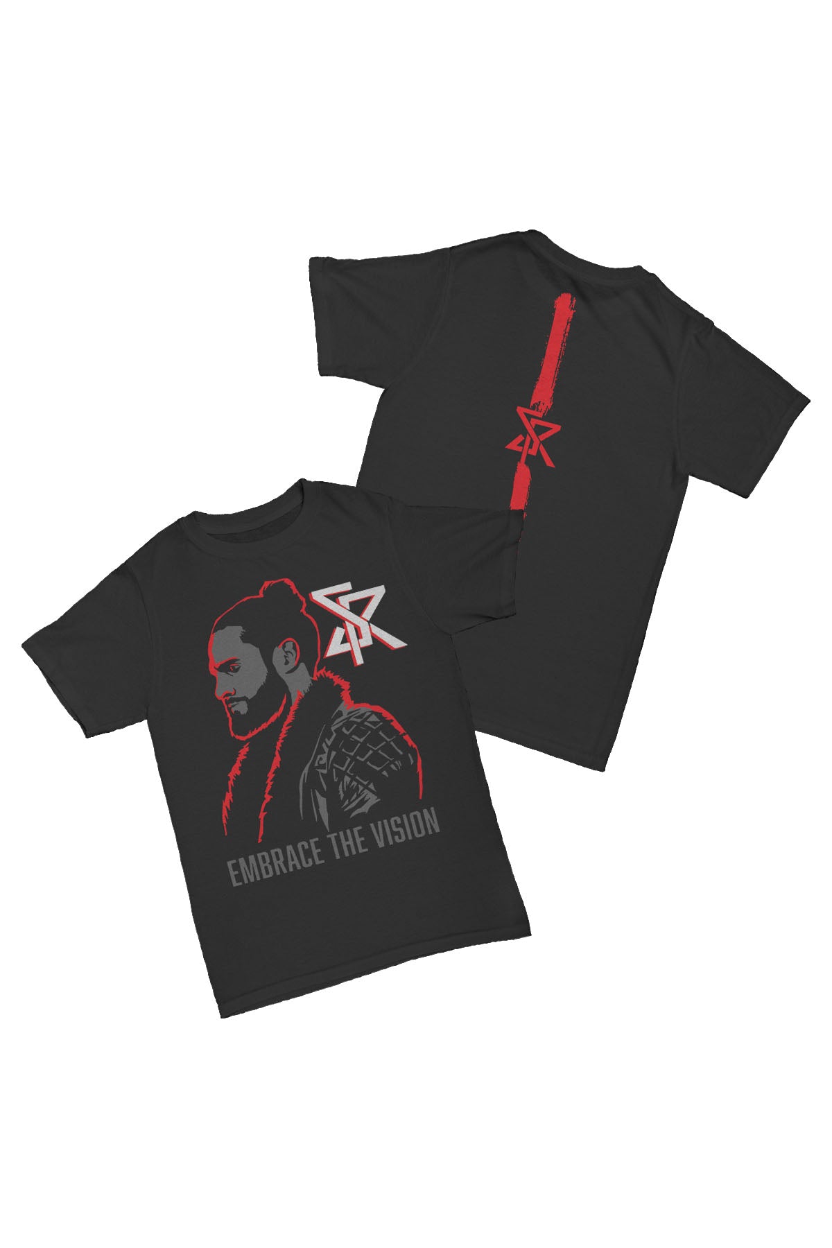 Seth Rollins - Embrace the Vision Baskılı Pamuk T-shirt