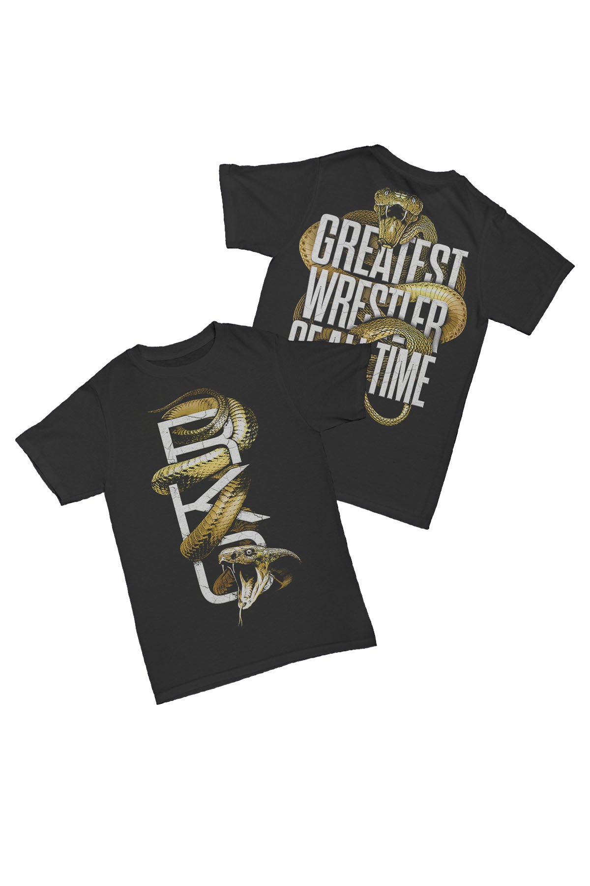 Randy Orton - Greatest Wrestler of All Time Baskılı Pamuk T-shirt