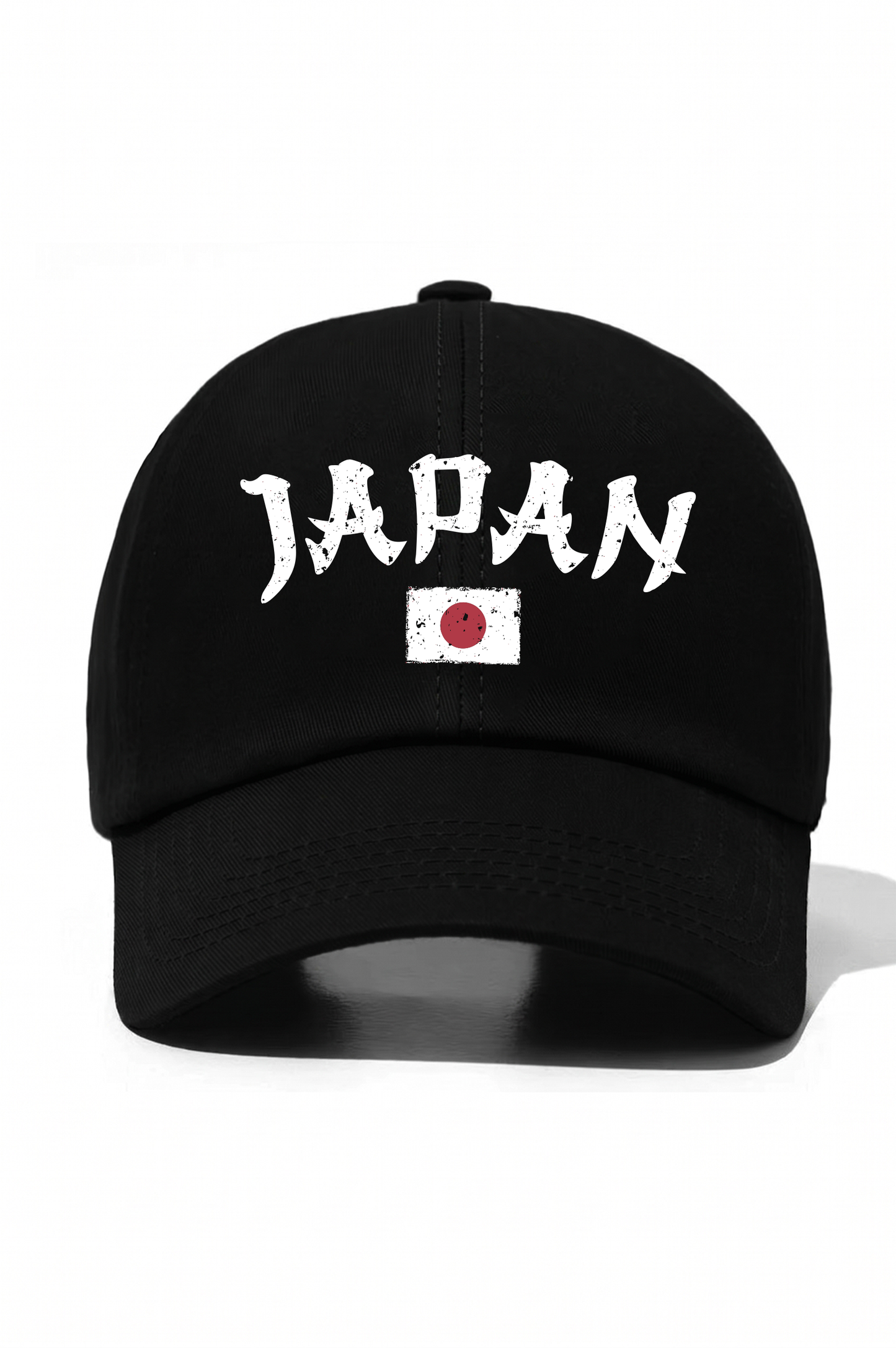 Japan Baskılı Pamuk Şapka - Siyah