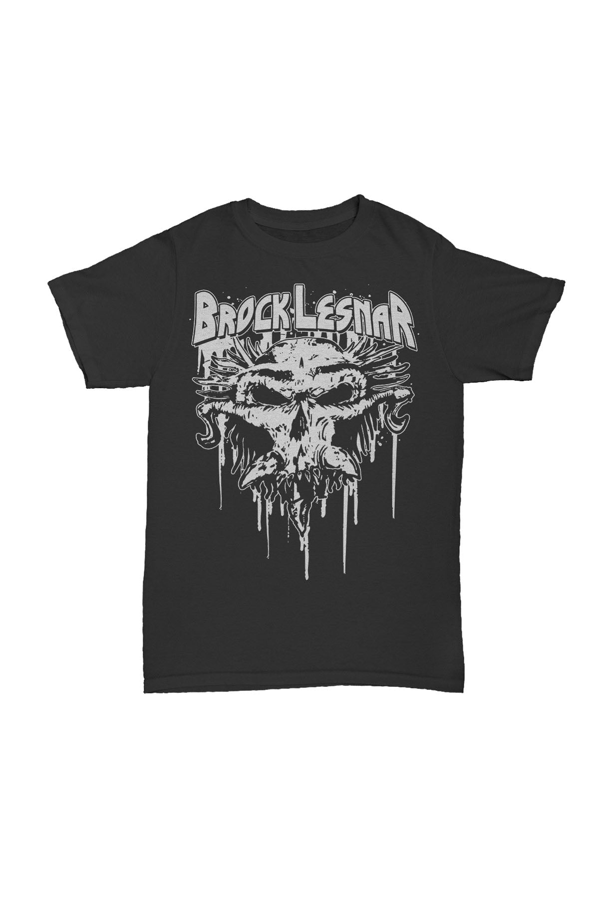 Brock Lesnar - Carnage Skull Baskılı Pamuk T-shirt