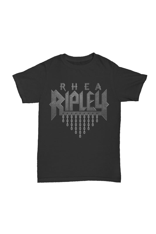 Rhea Ripley - Logo Baskılı Pamuk T-shirt