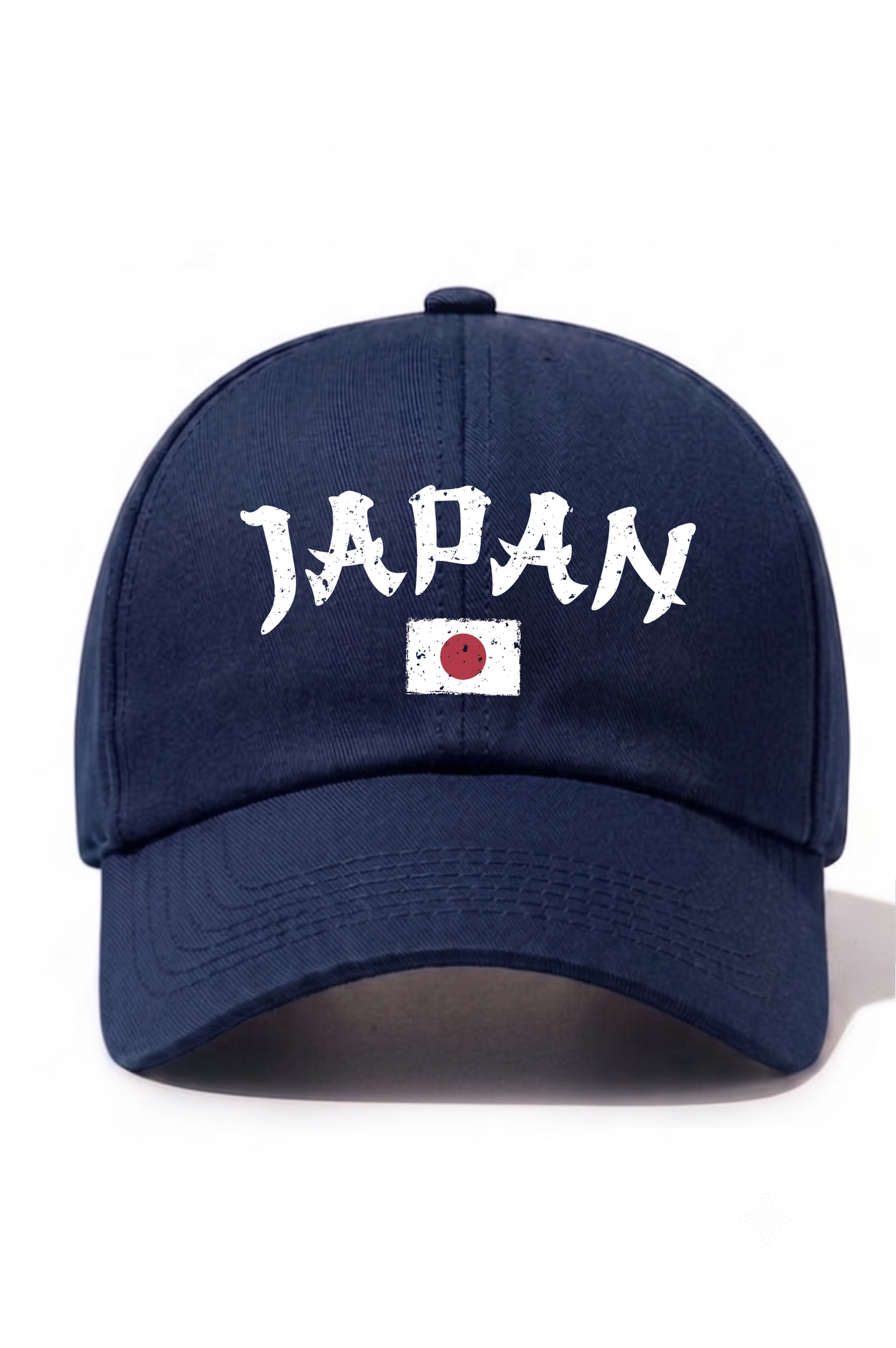 Japan Baskılı Pamuk Şapka - Lacivert