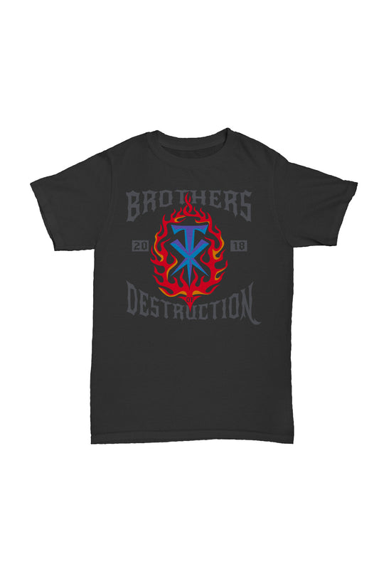 The Undertaker - Brothers of Destruction 2018 Baskılı Pamuk T-shirt