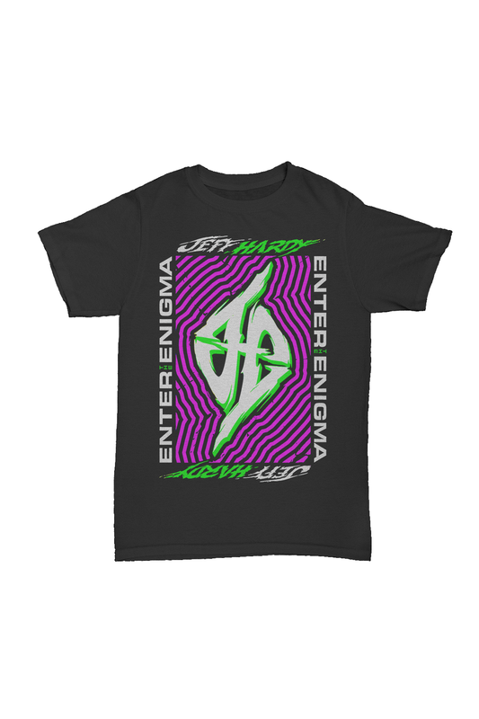 Hardy Boyz - Jeff Hardy - Enter the Enigma Baskılı Pamuk T-shirt