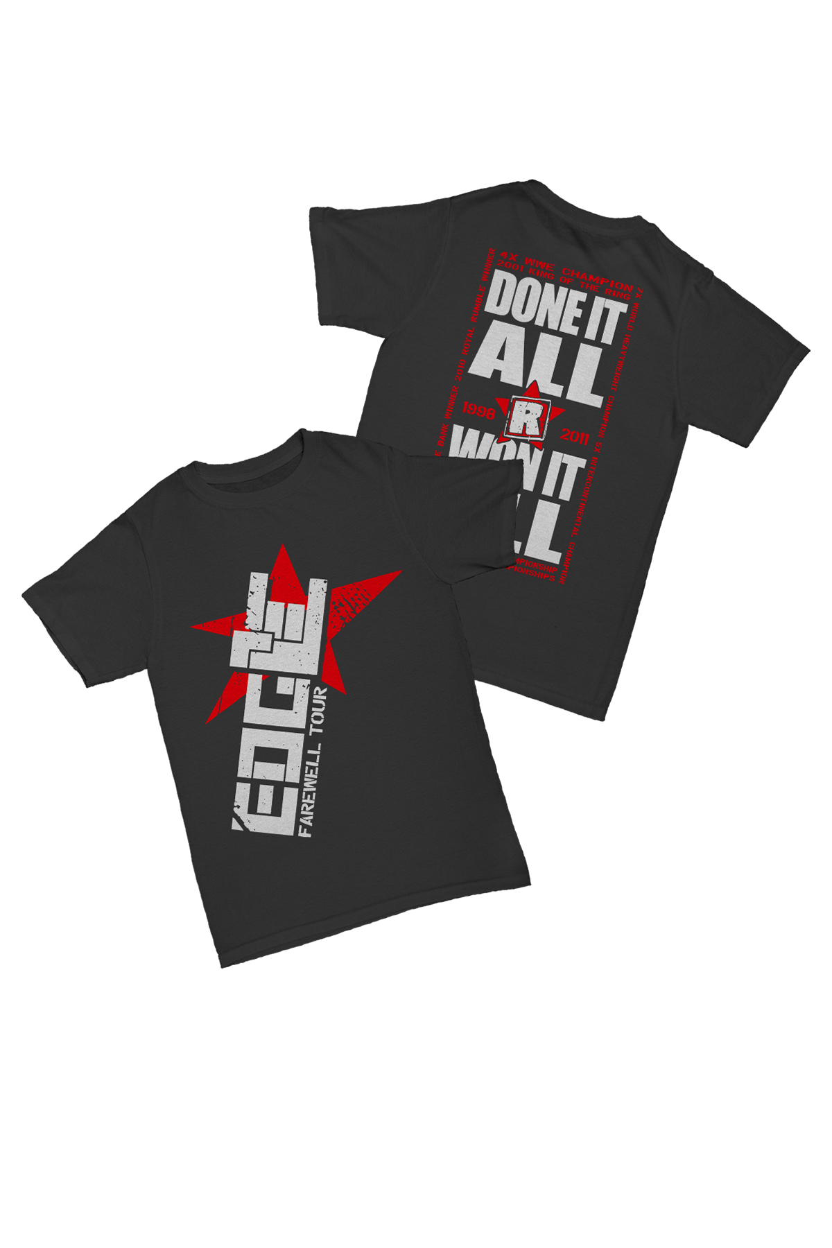 Edge - Farewell Tour Baskılı Pamuk T-shirt