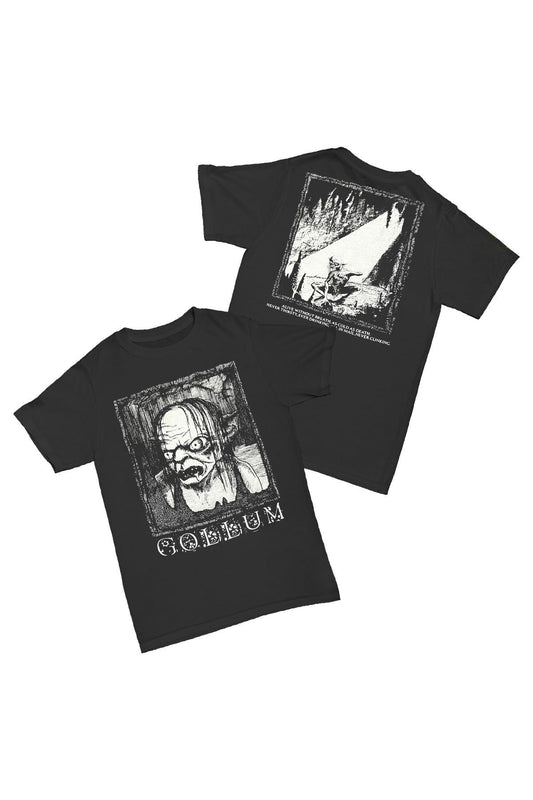Lord Of The Rings - Gollum Baskılı Pamuk T-shirt