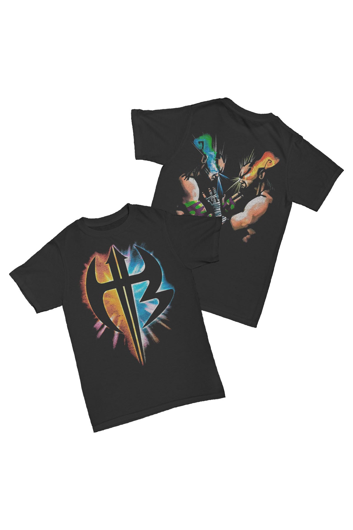 Hardy Boyz - Hardyz Illustrated Baskılı Pamuk T-shirt