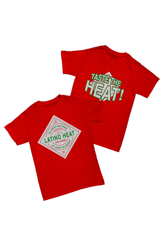 Eddie Guerrero Hot Sauce Baskılı Pamuk T-shirt