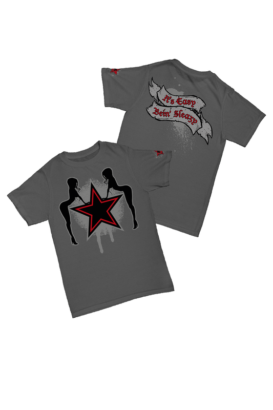Edge - It's Easy Bein' Sleazy Baskılı Pamuk T-shirt