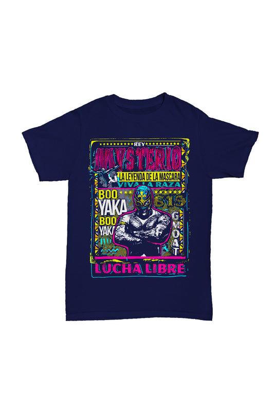 Rey Mysterio - Leyenda de la Mascara Baskılı Pamuk T-shirt