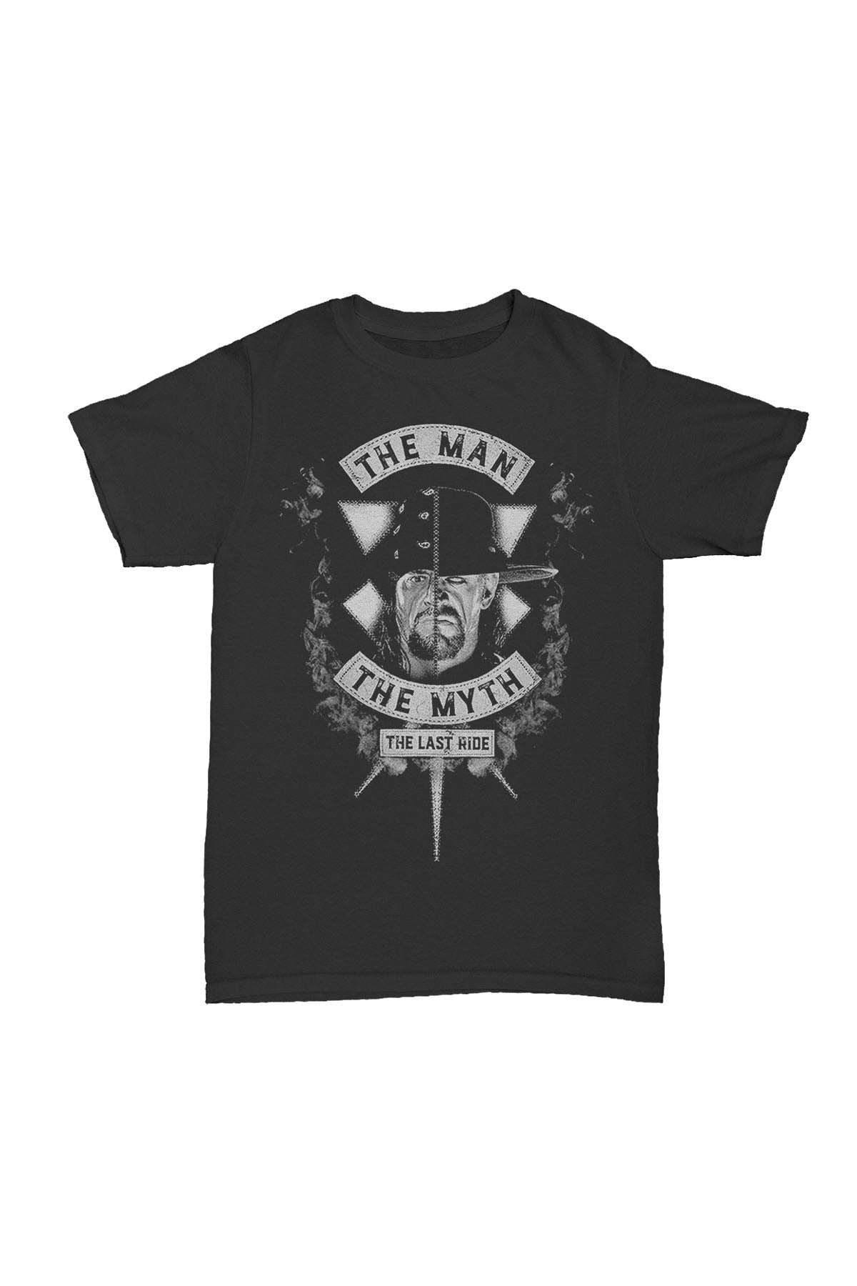 The Undertaker - The Man, The Myth, The Last Ride Baskılı Pamuk T-shirt