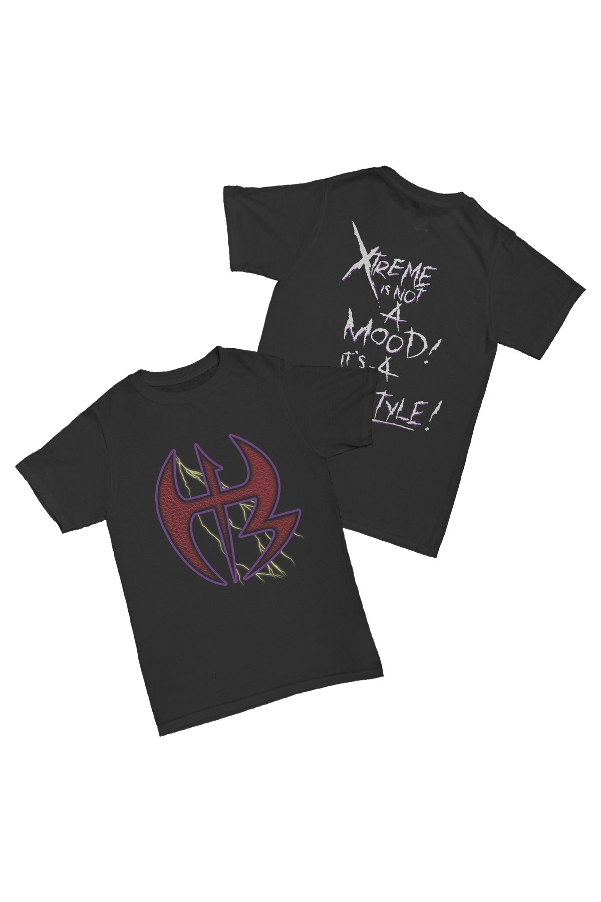 Hardy Boyz - Xtreme Is Not a Mood Baskılı Pamuk T-shirt