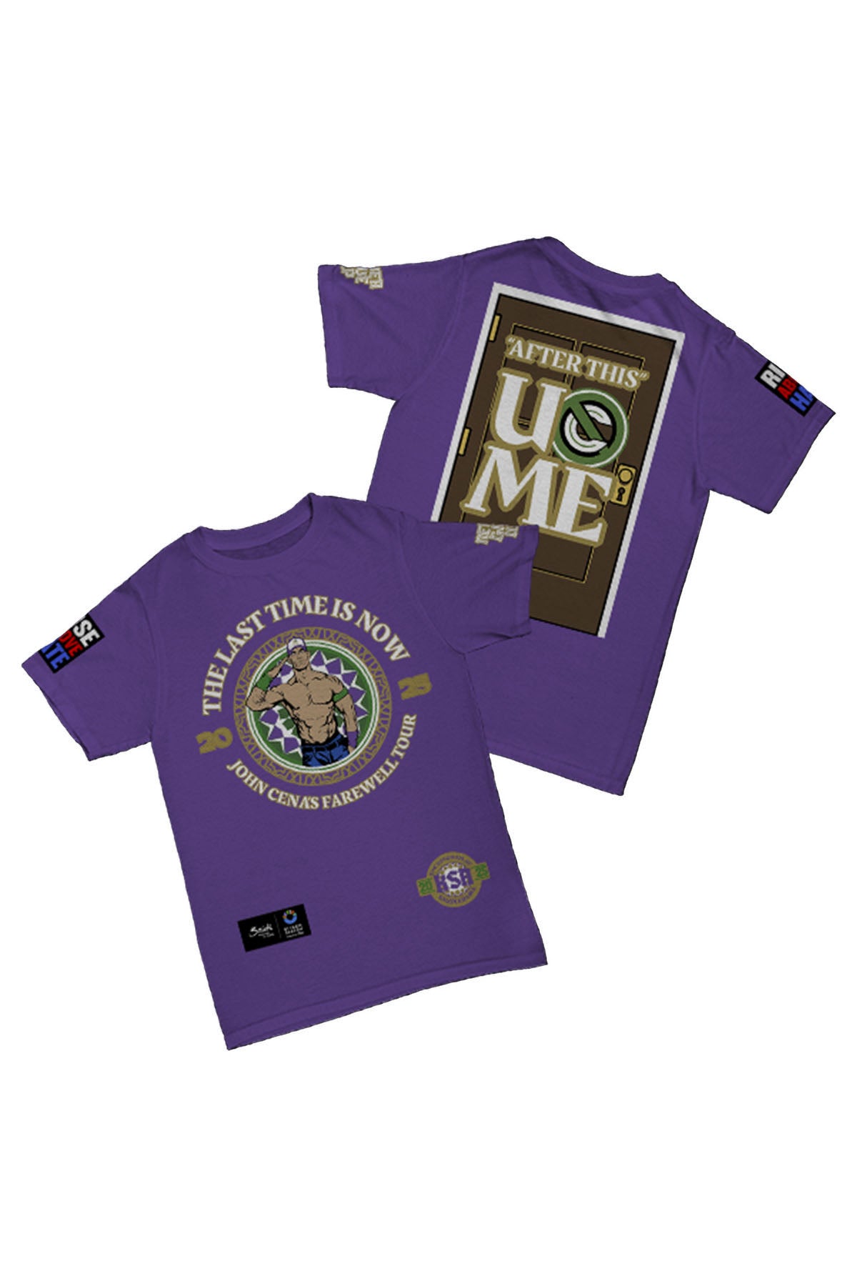 John Cena - Farewell Tour 2025 Riyadh Saudi Arabia  Baskılı Pamuk T-shirt