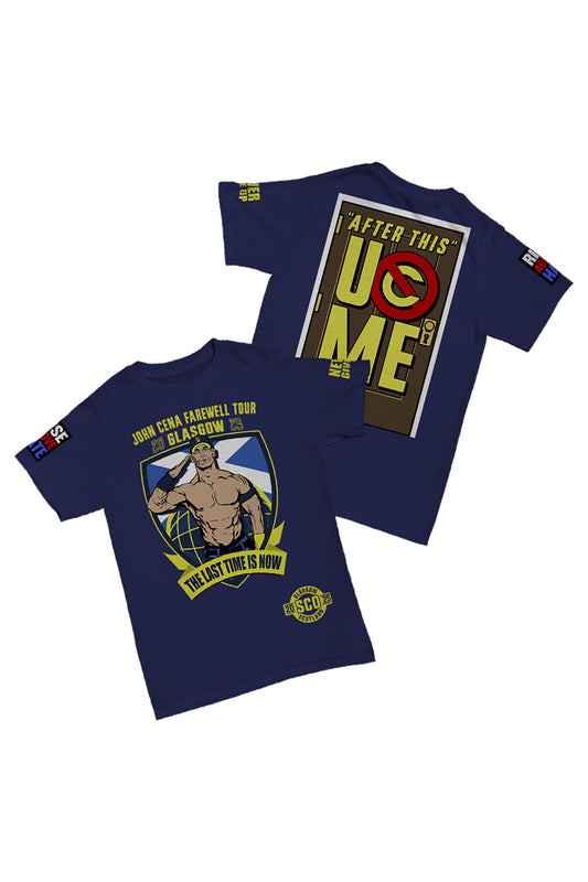John Cena - Glasgow Farewell Tour 2025 Baskılı Pamuk T-shirt