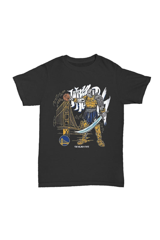 Warriors Affliction - Baskılı Pamuk T-shirt