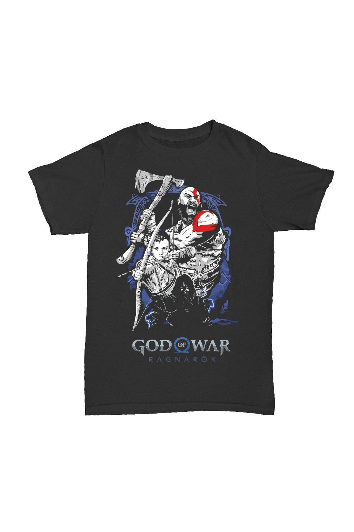 God of War - Ragnarok Baskılı Pamuk T-shirt