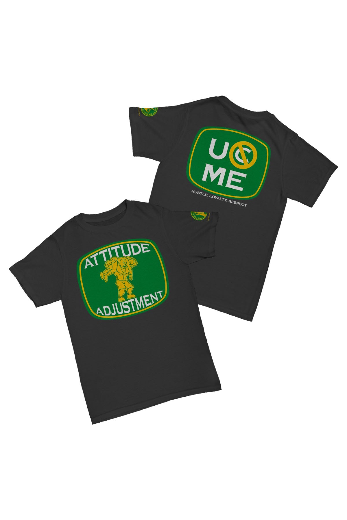 John Cena - Attitude Adjustment Baskılı Pamuk T-shirt