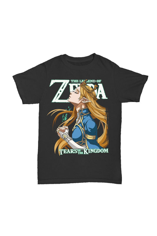 The Legend of Zelda - Kingdom Baskılı Pamuk T-shirt