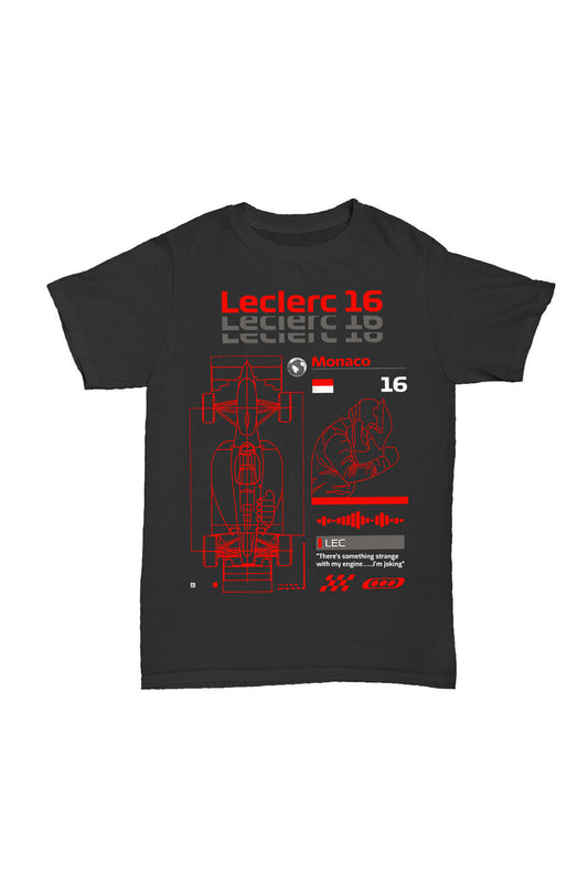 Charles Leclerc - Pamuk T-shirt