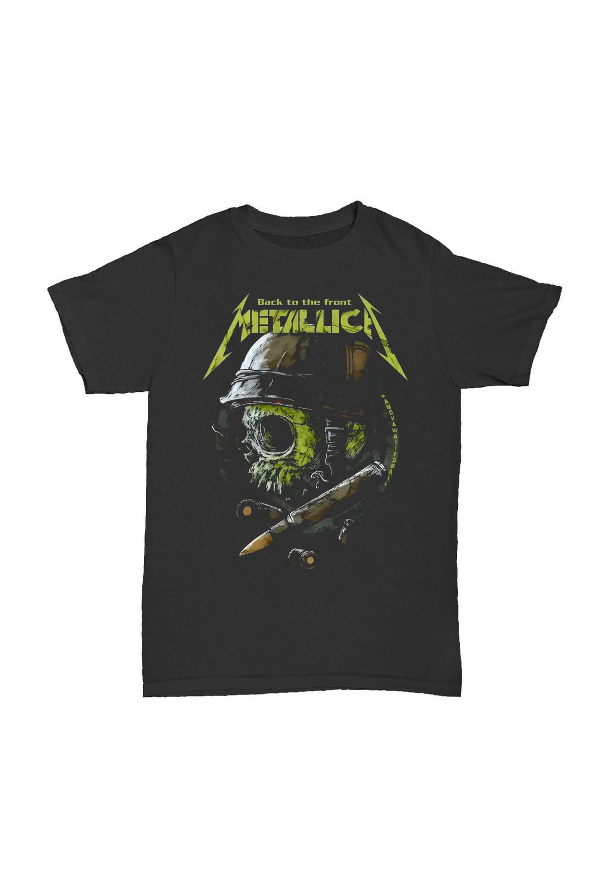 Metallica - Solider Tasarım Baskılı Pamuk T-shirt