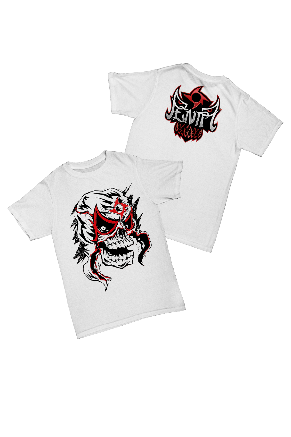 Penta - Mask Baskılı Pamuk T-shirt