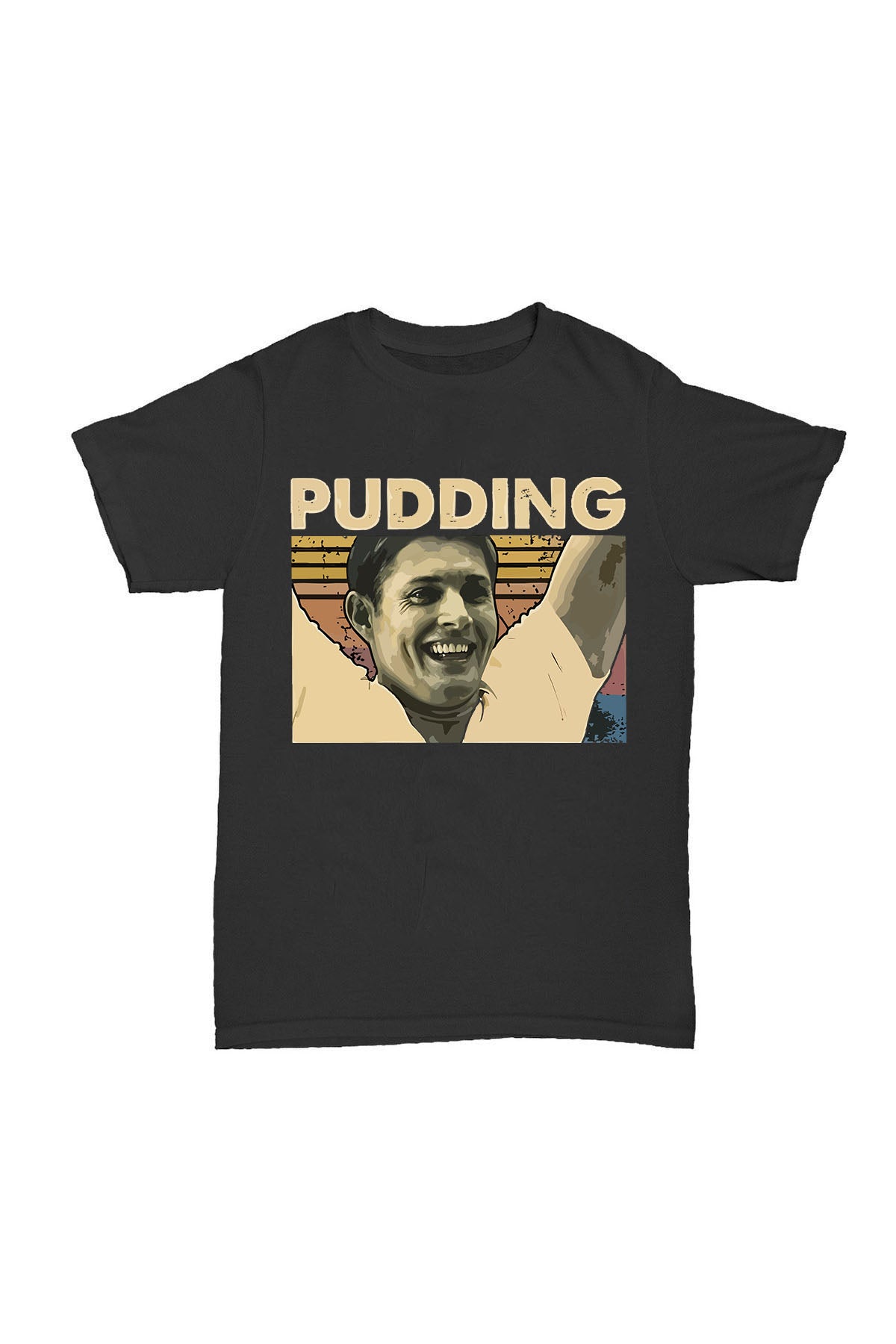 Supernatural - Dean Winchester Pudding! Baskılı Pamuk T-shirt