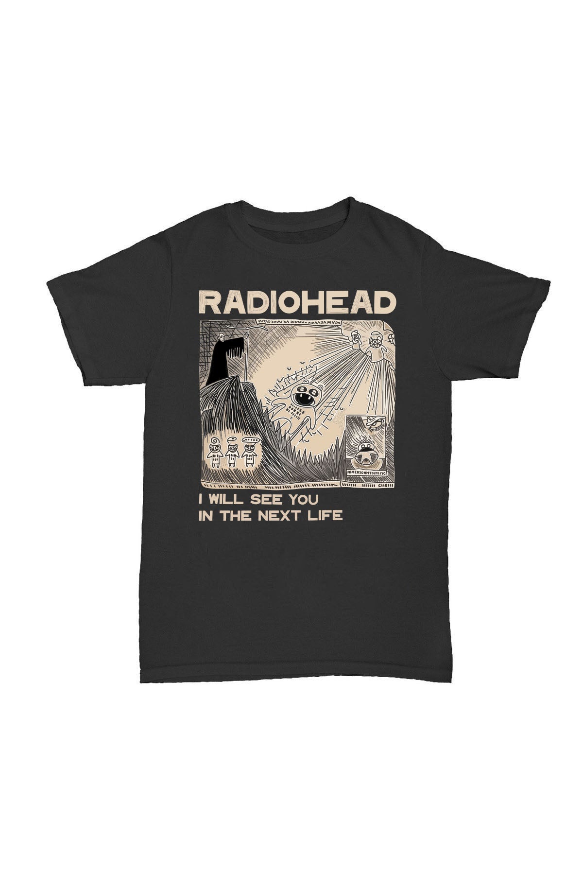 Radiohead - Baskılı Pamuk T-shirt
