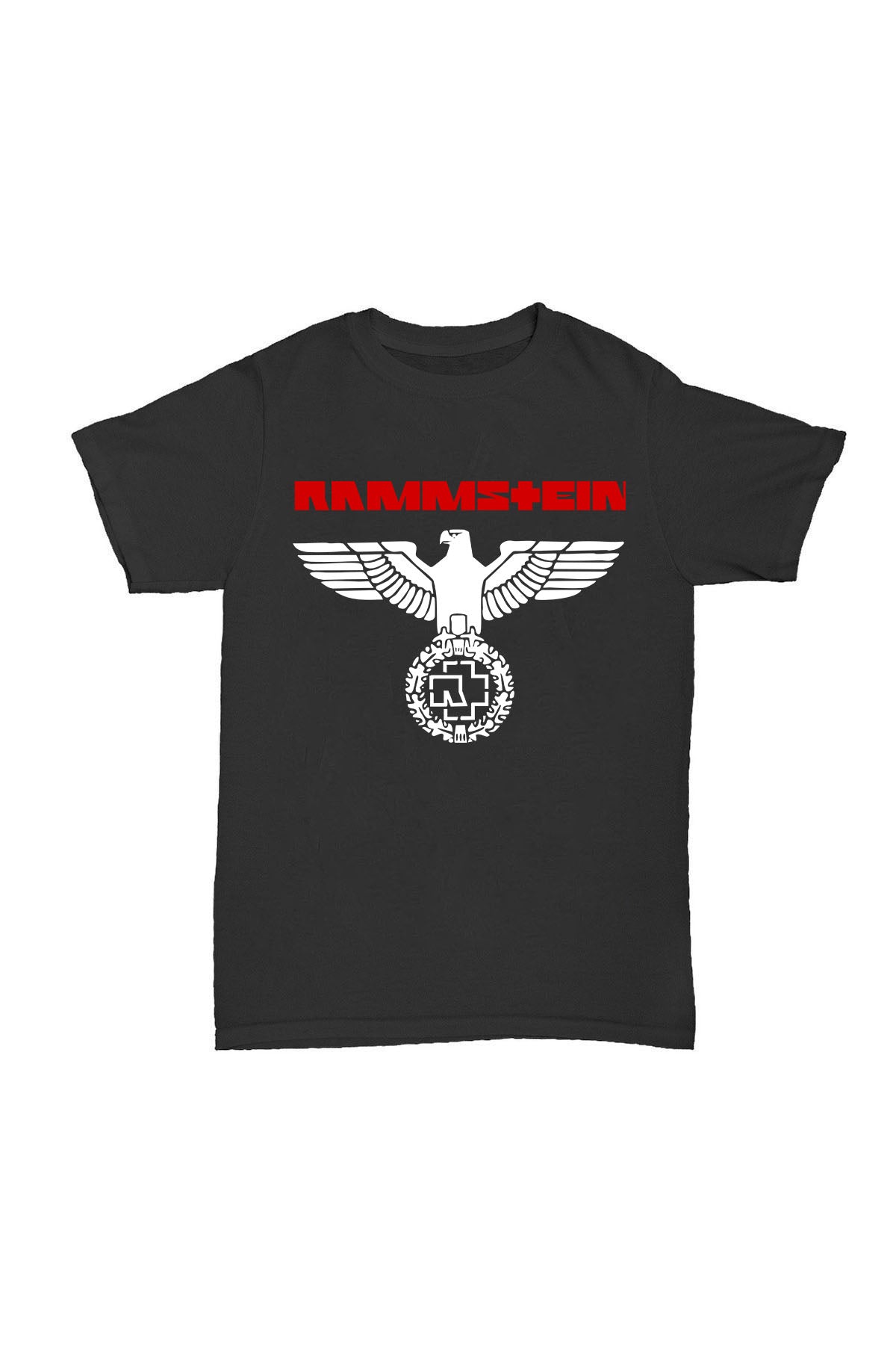Rammstein - Baskılı Pamuk T-shirt