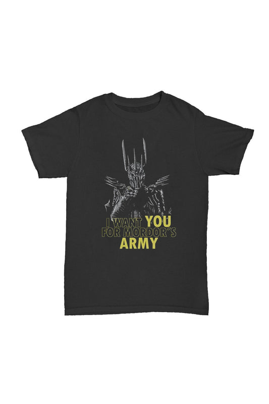 Lord Of The Rings - Sauron Baskılı Pamuk T-shirt
