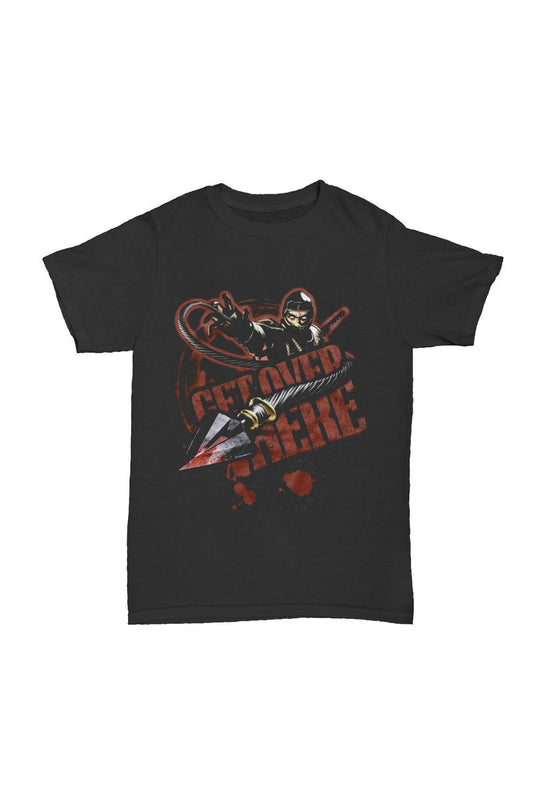 Mortal Kombat - Scorpion - Get Over Here Baskılı Pamuk T-shirt