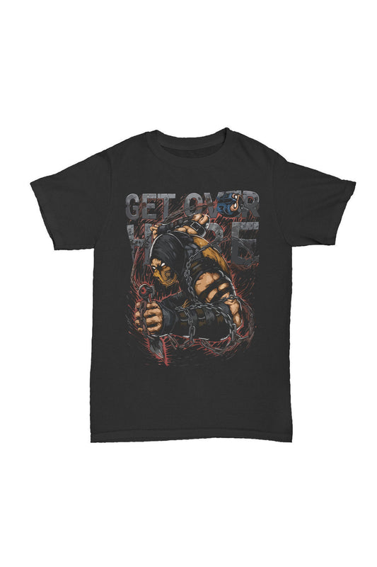 Mortal Kombat - Scorpion Baskılı Pamuk T-shirt