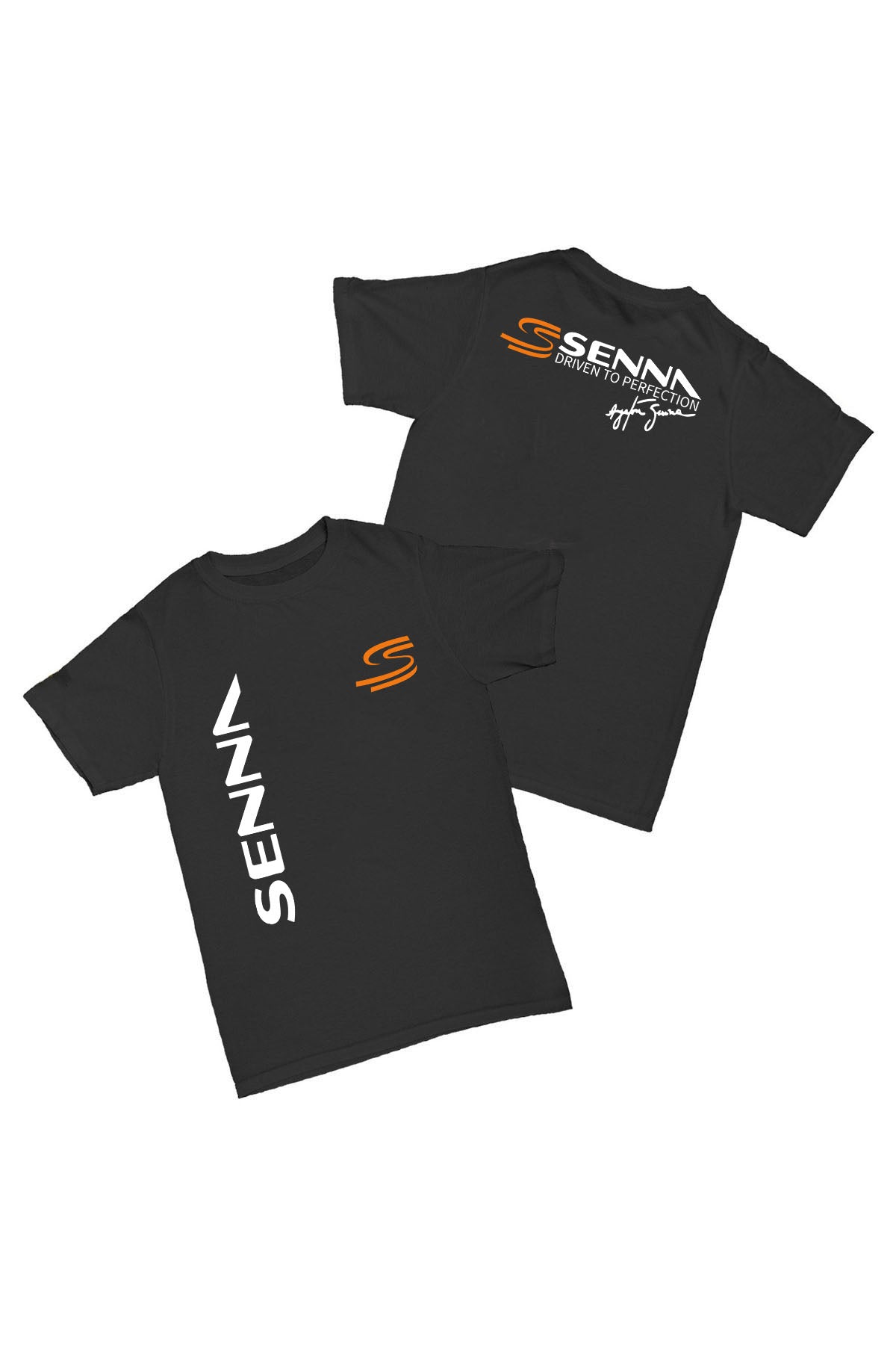 Ayrton Senna - Driven to Perfection Baskılı Pamuk T-shirt