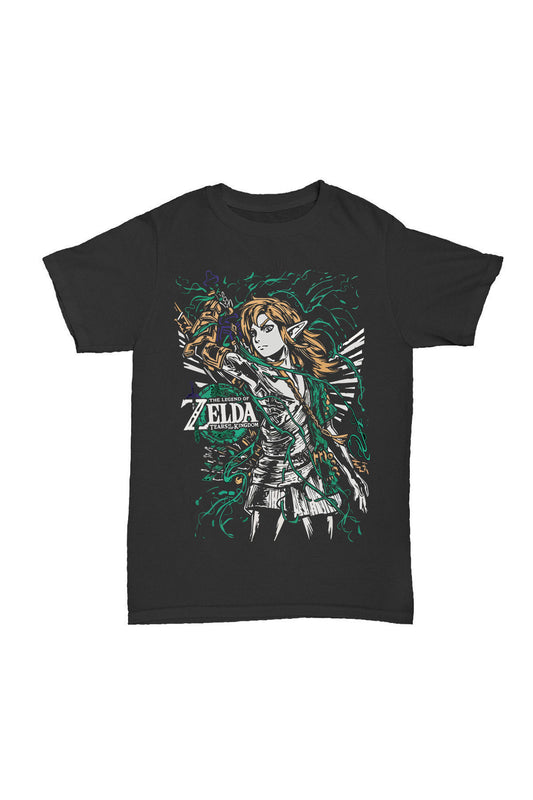 The Legend of Zelda Baskılı Pamuk T-shirt
